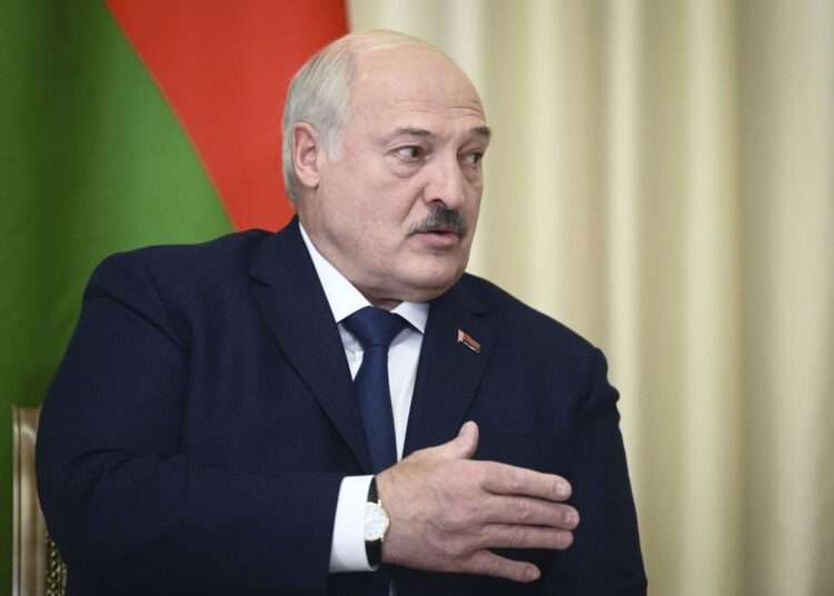 Lukashenko Warns Against Total Militarization Of The World 1 Belarusian President, Alexander Lukashenko.