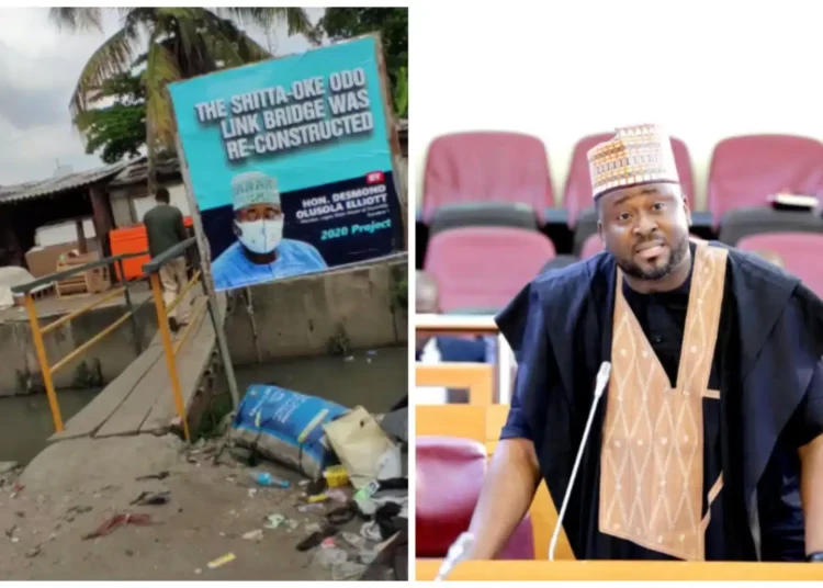 ‘It Cost 800K’ – Desmond Elliot Speaks On Constructing ‘Pako’ Bridge For Surulere Residents 1 Desmond Elliot