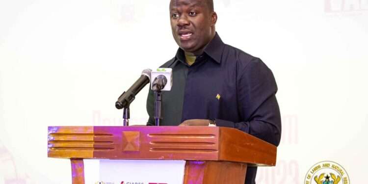 Minister for Lands and Natural Resources, Samuel A. Jinapor.