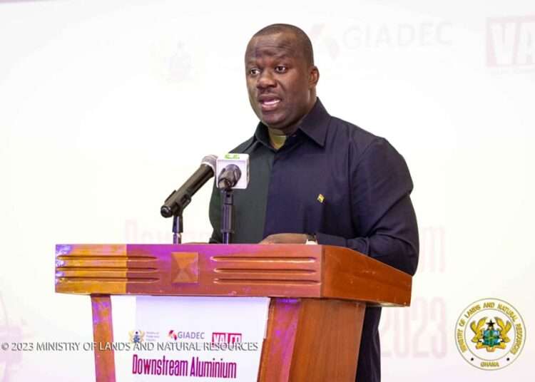 Minister for Lands and Natural Resources, Samuel A. Jinapor.
