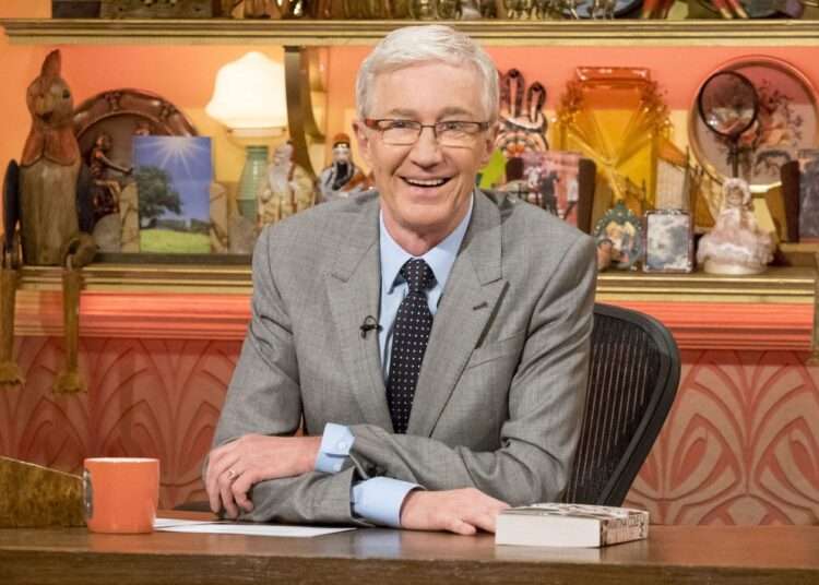 The late TV Star and Comedian, Paul O' Grady