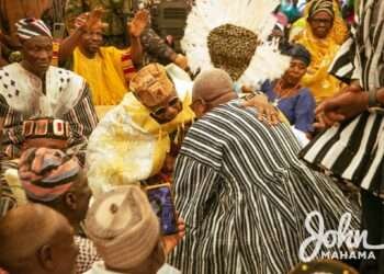 Former President John Mahama when he attended the outdooring of the new Yagbonwura.