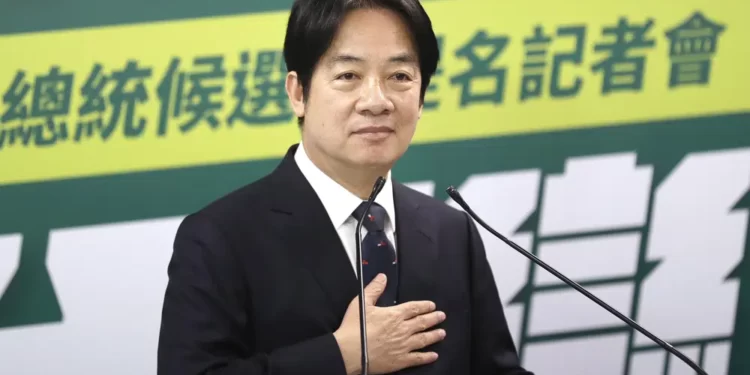 Taiwan's Vice President, William Lai Ching-te.