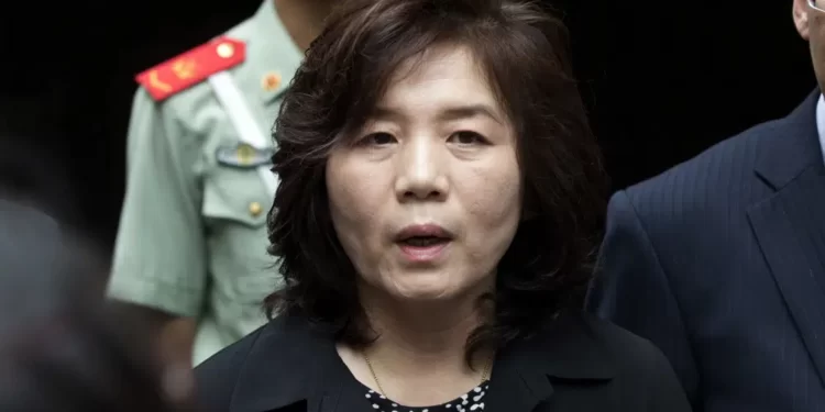 <strong>North Korea Lambasts G7’s Recent Call For Its Denuclearization</strong> 1 Choe Son Hui, Foreign Minister of North Korea.