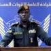 In this frame grab from a video posted by Sudan's state news agency, SUNA on Thursday, April 13, 2023, spokesman for the Sudanese Armed Forces Brig. Nabil Abdullah reads a statement warning of conflict after the recent deployment of Sudan's powerful paramilitary in the capital and other cities.