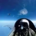 Pictures published by China's military on Monday showed fighter jets reportedly east of Taiwan.
