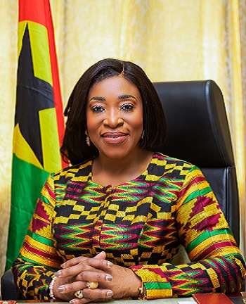 Mrs. Shirley Ayorkor Botchwey the Minister of Foreign Affairs and Regional Integration
