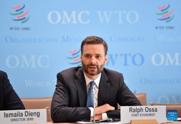 WTO Projects Rebound In Trade Growth To 3.2% In 2024, But Downside Risks To Remain 3 WTOs Chief Economist Ralph Ossa