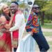Ghanaian actres, Beverly Afaglo and husband