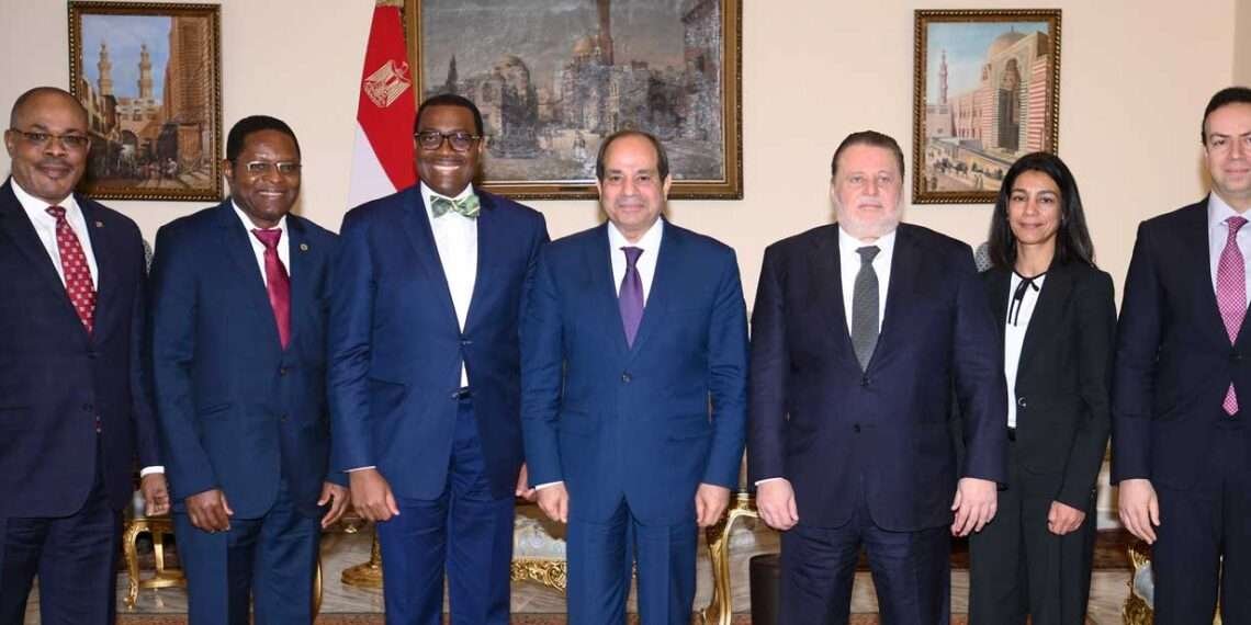 Egyptian President Lauds African Development Bank for Supporting Continent through Tough Times 1 cp audience with president el sisi