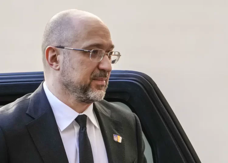 <strong>Ukraine’s Prime Minister Requests Pope’s Help In Getting Children Back From Russia</strong> 1 Ukraine Prime Minister, Denys Shmyhal as US, Ukraine Sign Minerals Deal