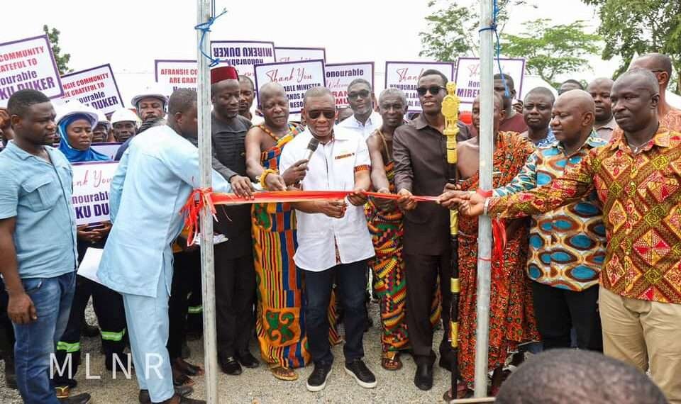 Deputy Minister for Lands and Natural Resources, George Mireku Duker.