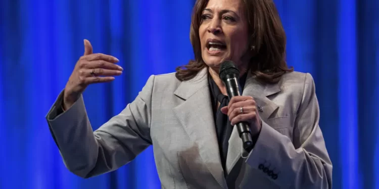 U.S Vice President, Kamala Harris.