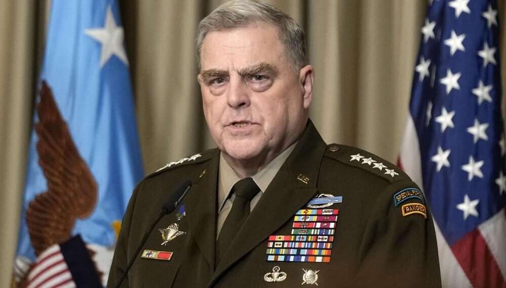 Gen. Mark Milley, the Chairman of the U.S Joint Chiefs of Staff.