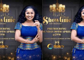 McBrown Finally Unveils Her New Onua TV Show 6 Ghanaian Actress and Media Personality, Nana Ama McBrown