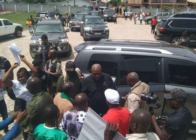 Former President John Dramani Mahama.