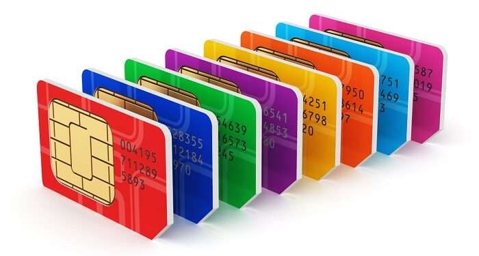 NCA Orders Telcos to Deactivate all Unregistered SIMS from its Databases by Tomorrow 1 sim cards