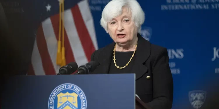 Yellen Calls For Healthy U.S-China Relations 1 U.S Treasury Secretary, Janet Yellen.