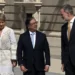 <strong>Colombian President Begins State Visit To Spain</strong> 11 Colombia's President Gustavo Petro, centre, speaks with Spain's King Felipe, right, alongside Colombia's First Lady Veronica Alcocer at the Royal Palace during a welcome ceremony in Madrid, Spain, Wednesday, May 3, 2023.
