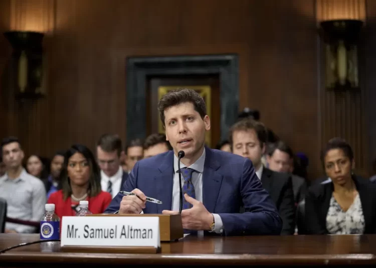 OpenAI CEO Testifies Before U.S Senate 1 OpenAI CEO Sam Altman speaks before a Senate Judiciary Subcommittee on Privacy, Technology and the Law hearing on artificial intelligence, Tuesday, May 16, 2023, on Capitol Hill in Washington.