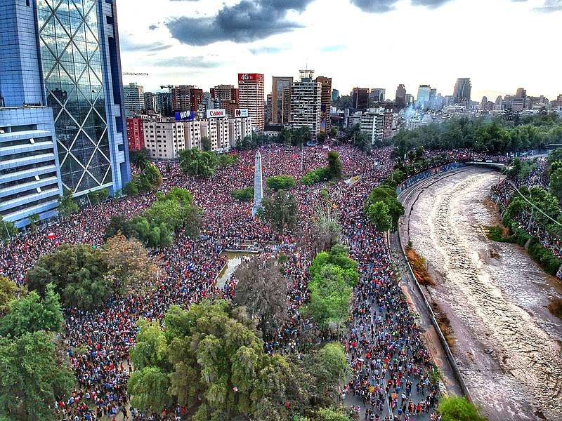 2019 Chilean demonstrations over spikes in transportation fairs