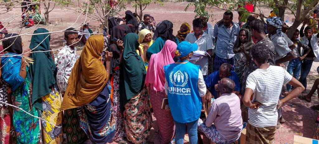 Eritrean refugees in the Afar region of Ethiopia receive emergency assistance