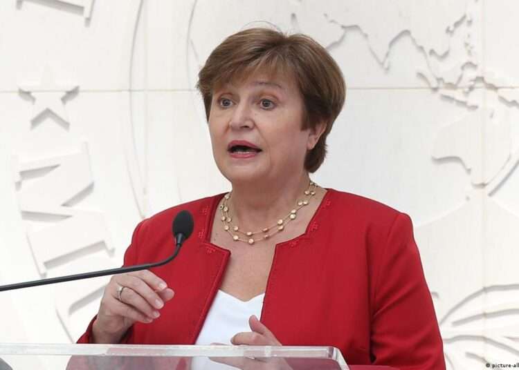 The Managing Director of IMF, Kristalina Georgieva