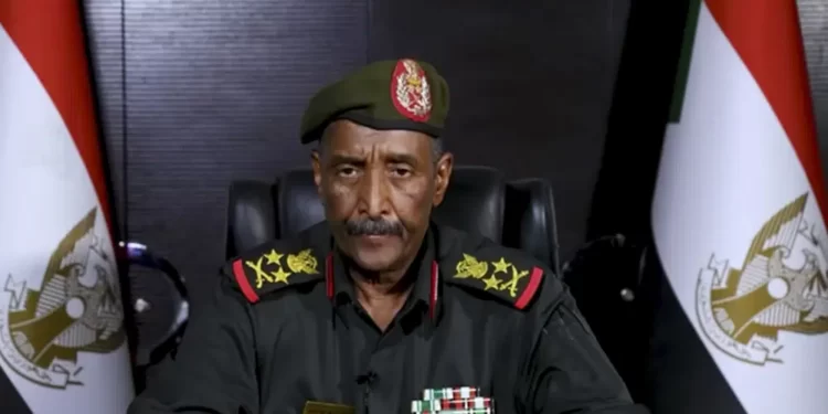 Army Chief Freezes RSF Bank Accounts 1 General Abdul Fattah Burhan, Head of the Sudanese Army.