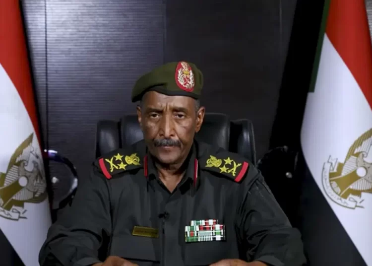 Army Chief Freezes RSF Bank Accounts 1 General Abdul Fattah Burhan, Head of the Sudanese Army.