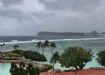 Typhoon Mawar, Guam
