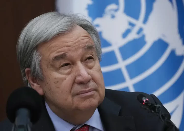 Israeli Offensive In Rafah To Be 'Final Nail In The Coffin' Of Aid Programmes 1 United Nations Secretary-General, Antonio Guterres.