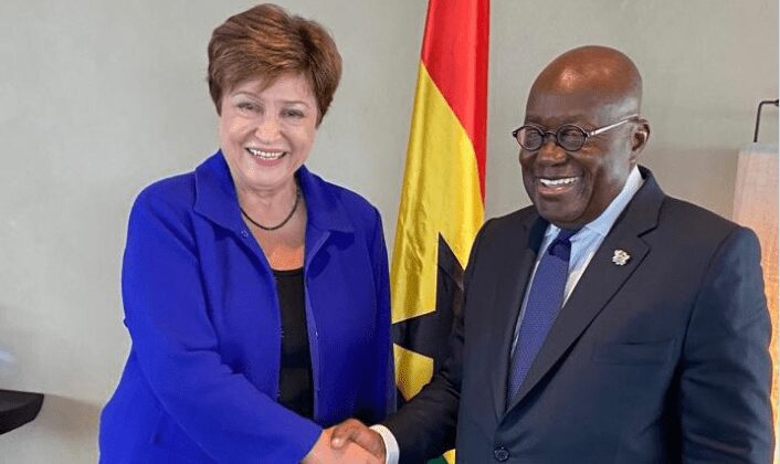 IMF Boss and Akufo Addo