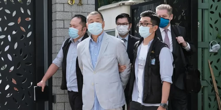 UK Queries China About Jimmy Lai And Free Speech 1 Jimmy Lai, a Pro-democratic activist in Hong Kong. he has been arrested since 2020.