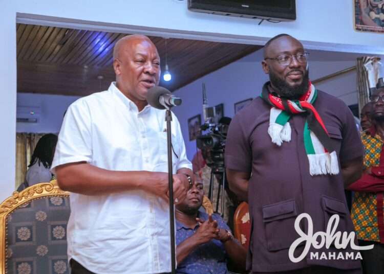 NPP Clearly Recorded Significant Reduction In Overall Votes Despite Kumawu Being Stronghold- Mahama 1 Flagbearer of the National Democratic Congress, John Dramani Mahama (left)