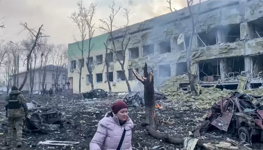 Mariupol shelling