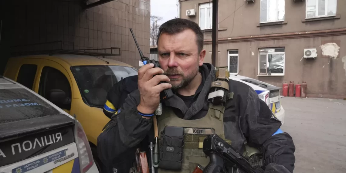 Mikhailo Vershinin, former head of Mariupol Police.