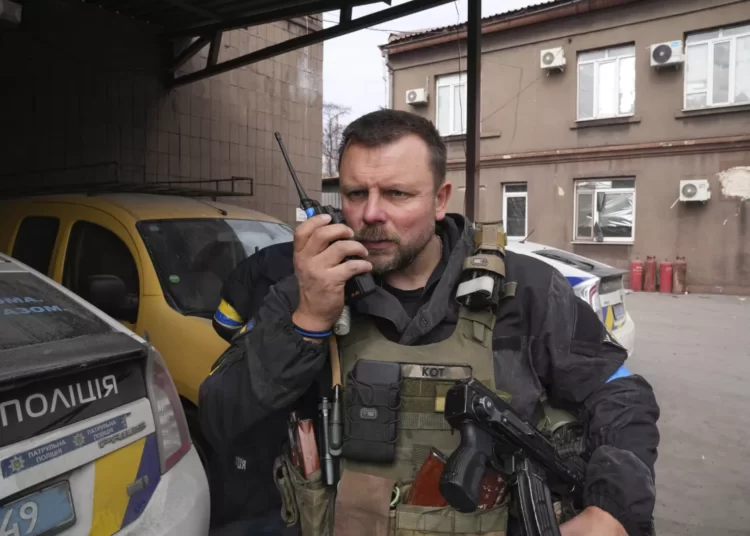 Mikhailo Vershinin, former head of Mariupol Police.