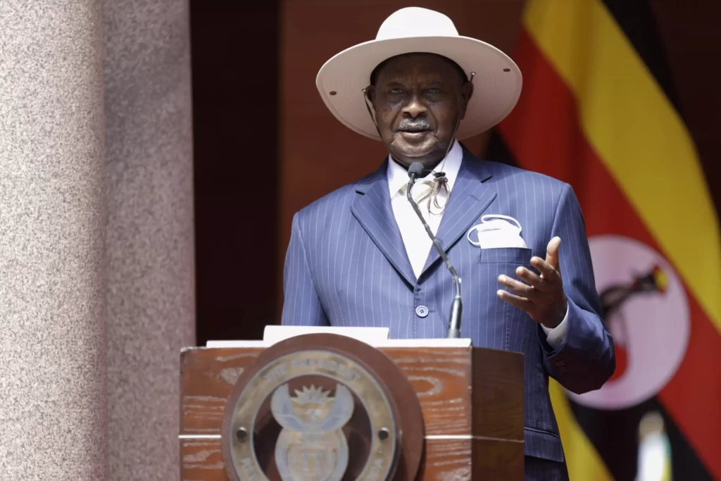 Museveni himself referred to gay people as deviants 1
