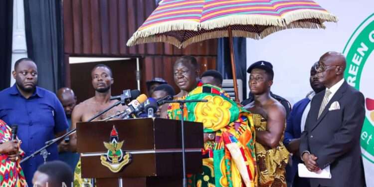 Asantehene Calls On Ghanaians To Support Green Ghana Day 1 Asantehene, Otumfuo Osei Tutu II.