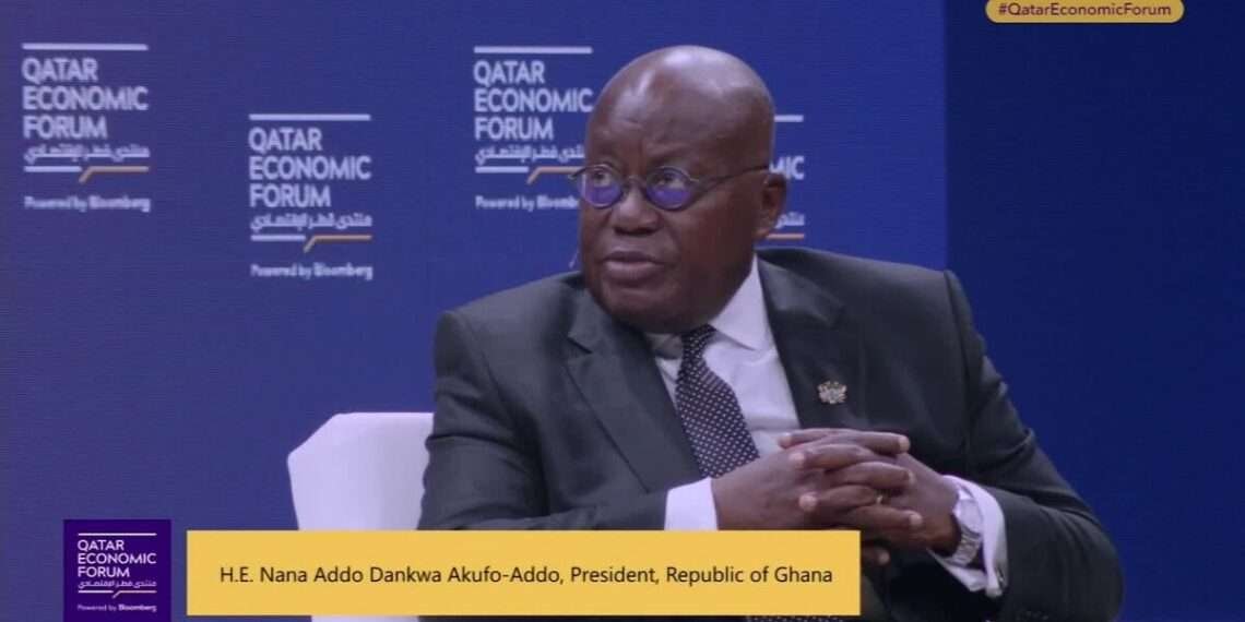 Ghana Will Soon Borrow From Global Markets- Akufo-Addo 1 President Nana Addo Dankwa Akufo-Addo Speaks at the Qatar-Africa Economic Forum in Doha