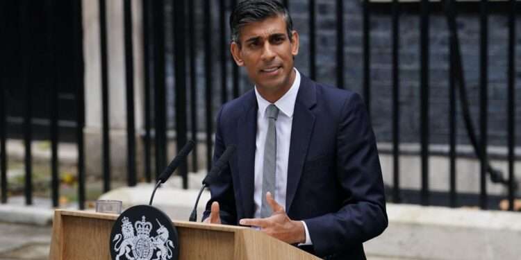 Migration To UK At Record High, Tory MPs Criticize Sunak 1 Rishi Sunak, Prime Minister of UK.