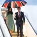 UK PM Rishi Sunak and his wife, Akshata Murty, arriving in Tokyo ahead of the G7 summit.