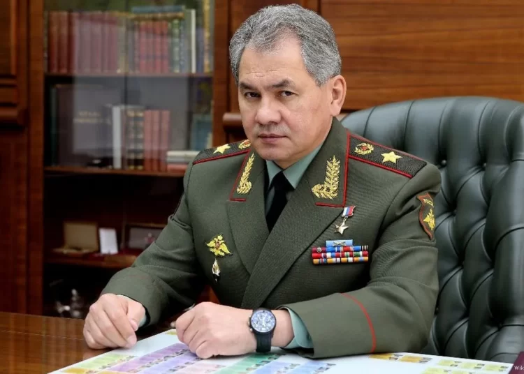 Russian Security Council Secretary, Sergei Shoigu.