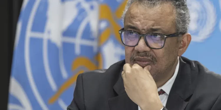Tedros Adhanom Ghebreyesus, Director General of the World Health Organization (WHO).