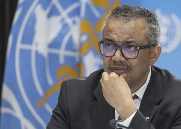 Tedros Adhanom Ghebreyesus, Director General of the World Health Organization (WHO).