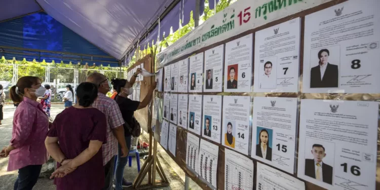 Thailand goes to the polls Today.