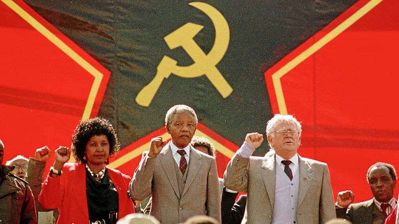 Winnie Mandela Nelson Mandela Joe Slovo