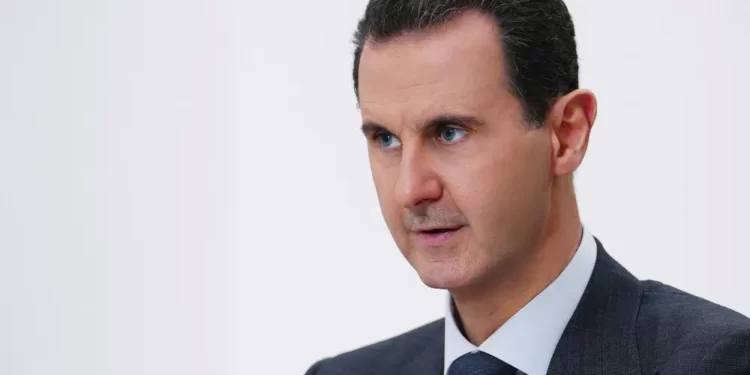In this photo released on Nov. 9, 2019 by the Syrian official news agency SANA, Syrian President Bashar Assad speaks in Damascus, Syria.