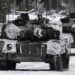Denmark Plans To Invest $21 Billion In Defense Spending 12 Denmark's Leopard 2A7 tanks move during the Winter Camp 23 military drills near Tapa, Estonia, Sunday, Feb. 5, 2023.