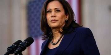 U.S Vice President, Kamala Harris.